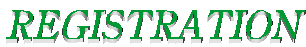 REGISTRATION